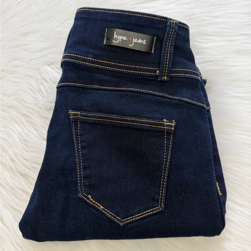 Hype Dark Blue Denim Jeans Sz 9